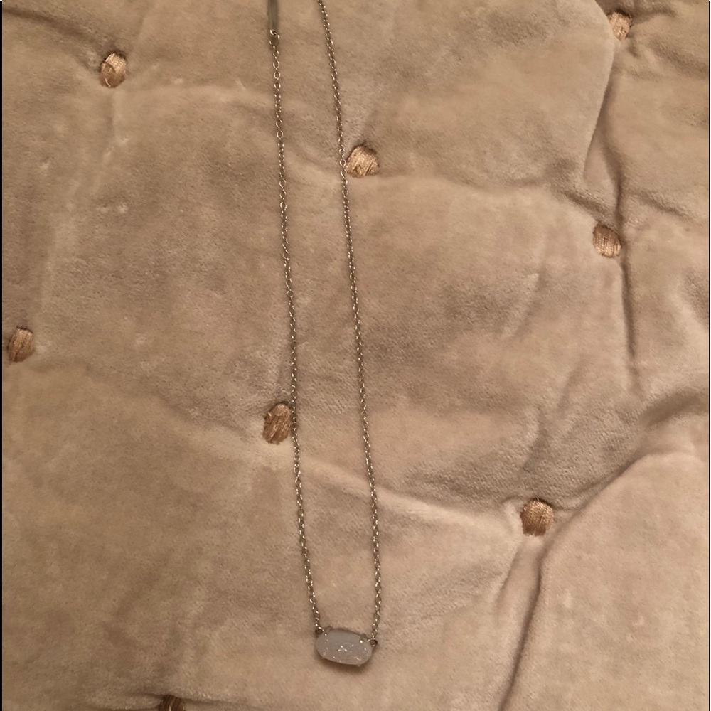 White Kendra Scott necklace